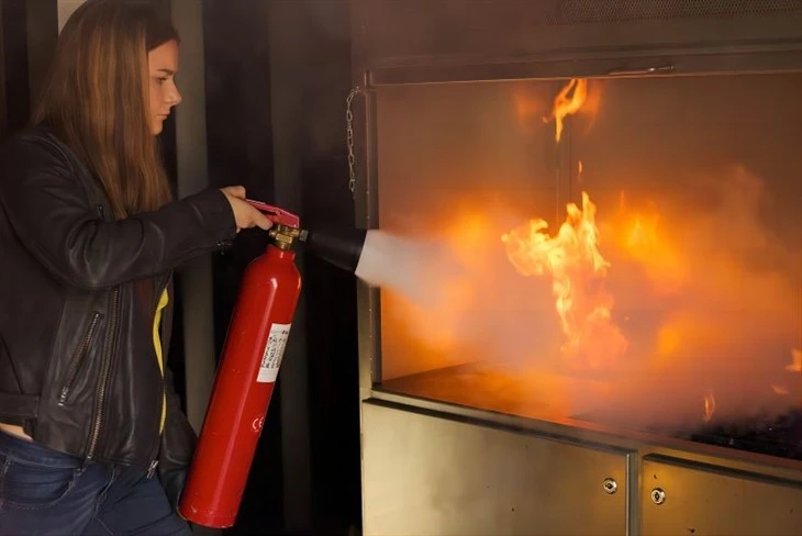 Living Room Fire Extinguisher